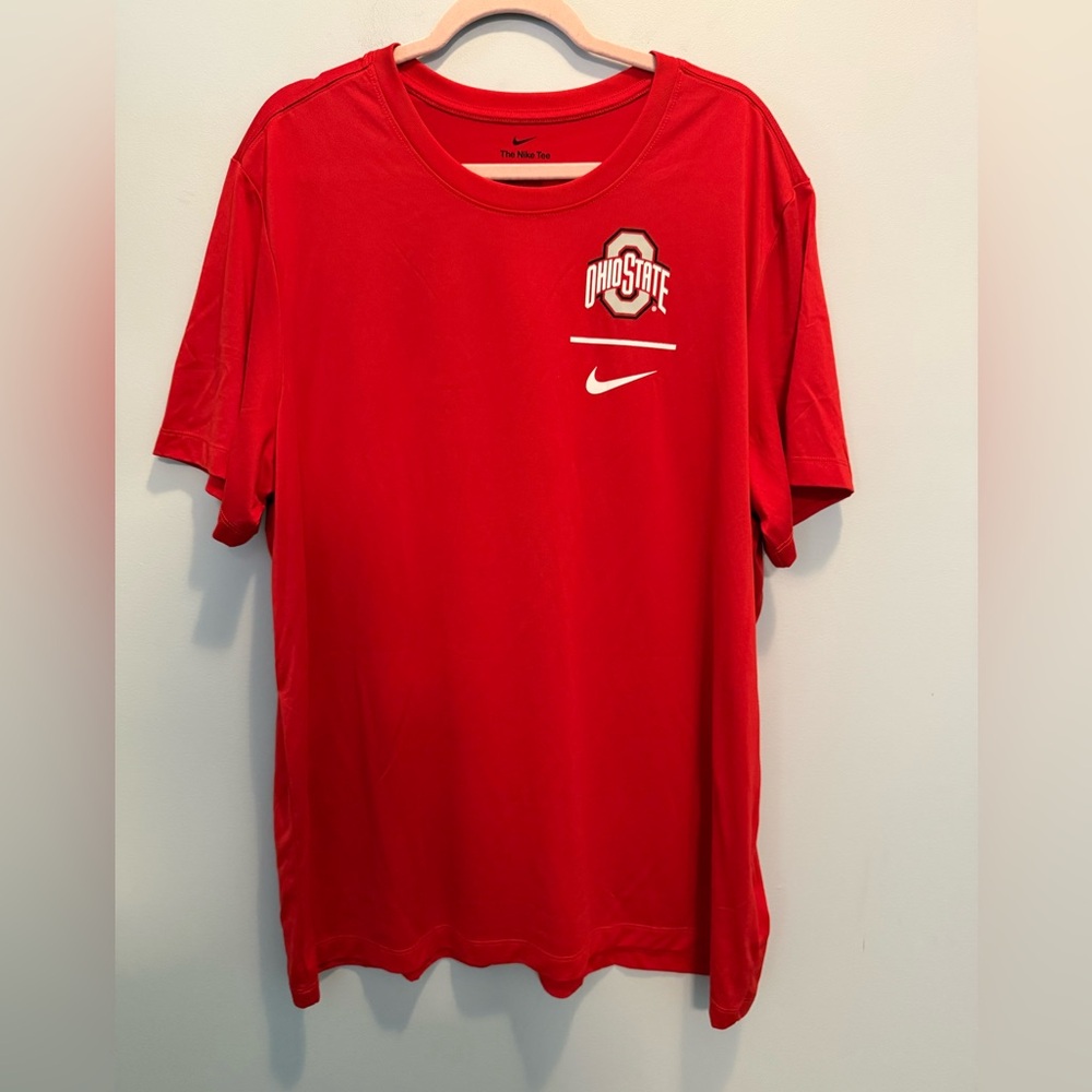 Nike Men's Red Ohio State Short Sleeve Tee XXL